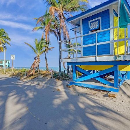 Coastal Studio By Hollywood Beach Boardwalk Apartment Dania Beach Exterior photo